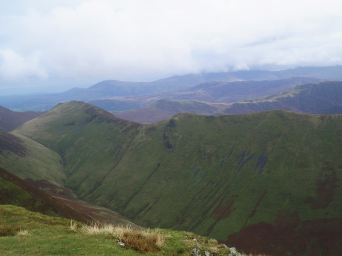 View from Whiteless Pike's summit View from Whiteless Pike's summit